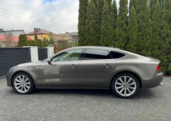 Audi A7 cena 84200 przebieg: 168000, rok produkcji 2014 z Płock małe 631